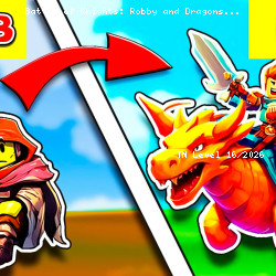 Battle of Knights: Robby and Dragons