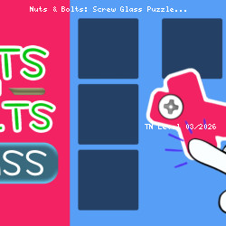Nuts & Bolts: Screw Glass Puzzle