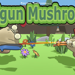 Minigun Mushrooms